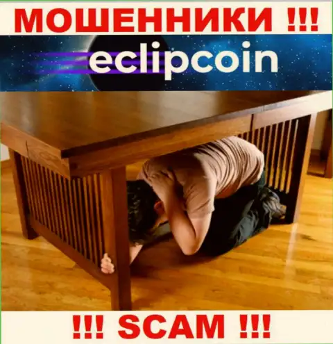 Мошенники EclipCoin скрывают информацию об лицах, управляющих их шарашкиной компанией