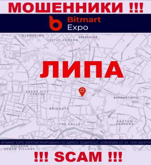 Фиктивная информация о юрисдикции BitmartExpo Com !!! Будьте очень осторожны - это ВОРЫ