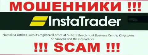 Будьте очень осторожны - организация InstaTrader засела в офшоре по адресу - Suite 3, ​Beachmont Business Centre, Kingstown, St. Vincent and the Grenadines и ворует у доверчивых людей