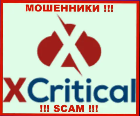 Логотип ОБМАНЩИКА Икс Критикал