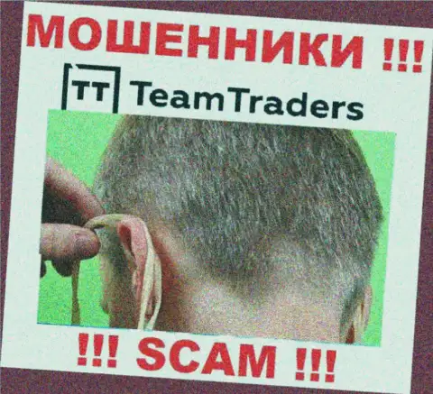 С конторой Team Traders не сможете заработать, заманят в свою компанию и ограбят подчистую