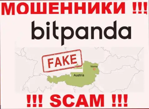 Ни одного слова правды относительно юрисдикции Bitpanda Com на web-сайте организации нет - это мошенники