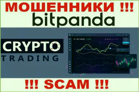 Crypto Trading - именно в указанной сфере промышляют профессиональные internet мошенники Bitpanda