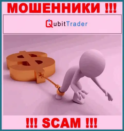 НЕ РЕКОМЕНДУЕМ сотрудничать с дилинговой компанией Qubit-Trader Com, эти интернет обманщики все время воруют денежные вложения биржевых игроков