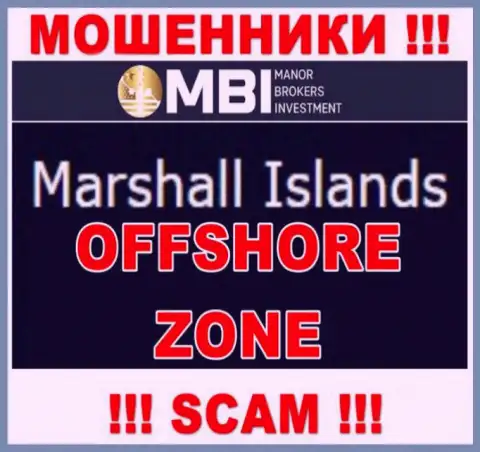Компания Manor Brokers Investment - это internet обманщики, обосновались на территории Marshall Islands, а это офшор