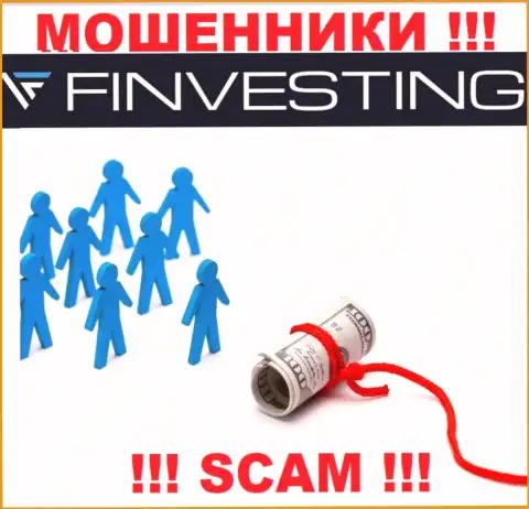 Очень опасно соглашаться работать с internet мошенниками Finvestings Com, прикарманивают деньги