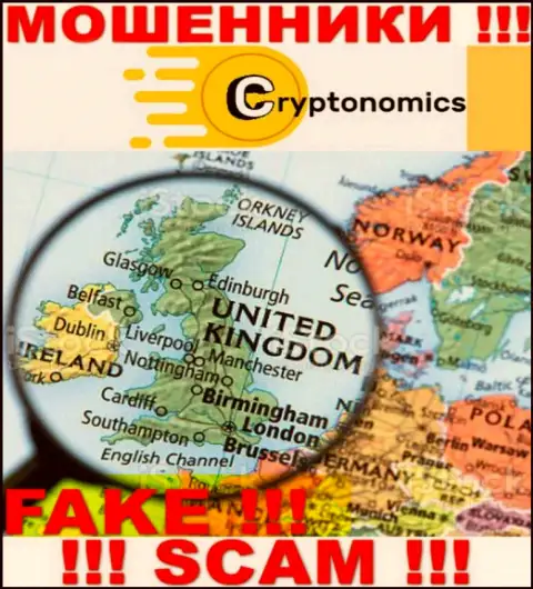 Жулики Crypnomic Com не предоставляют правдивую инфу относительно их юрисдикции