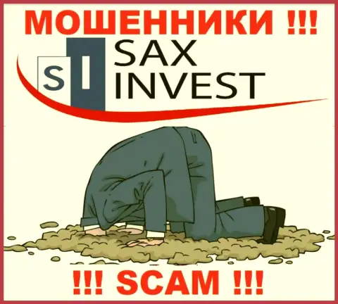 Вы не возвратите финансовые средства, вложенные в компанию Sax Invest - это internet мошенники !!! У них нет регулятора