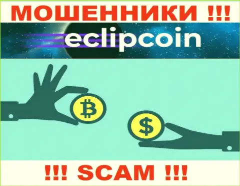 Работать с EclipCoin очень рискованно, ведь их сфера деятельности Криптообменник - это кидалово