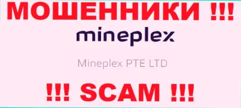 Руководством Mineplex PTE LTD является контора - МинеПлекс ПТЕ ЛТД